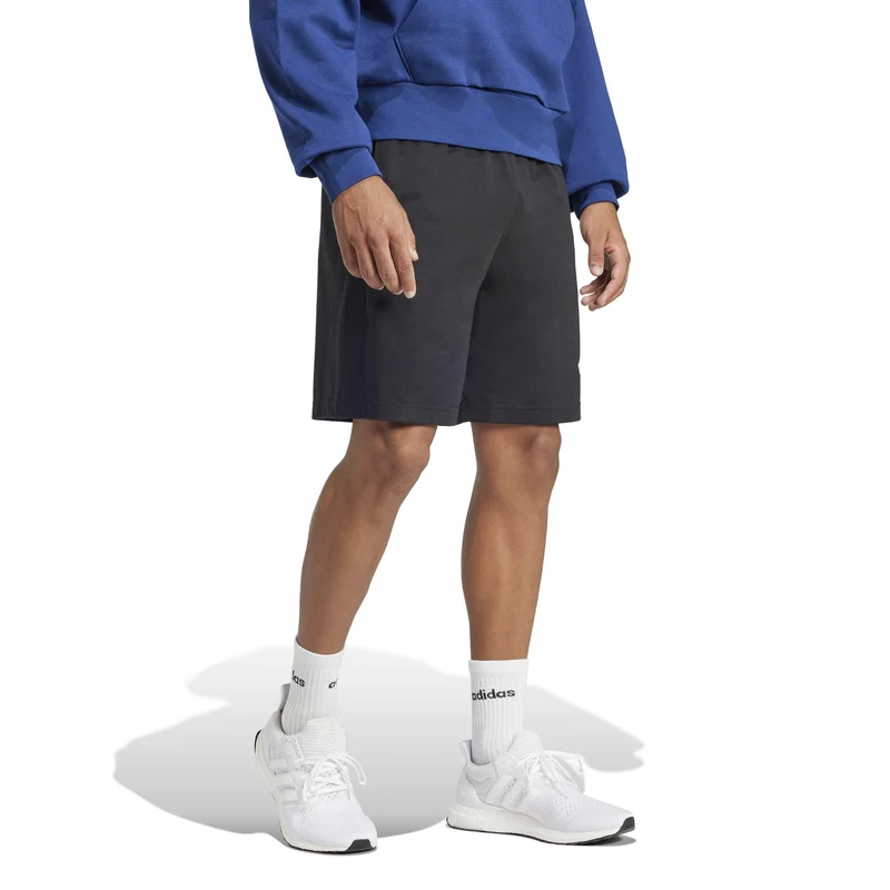 Short Essentials Big Logo Single Jersey Nero