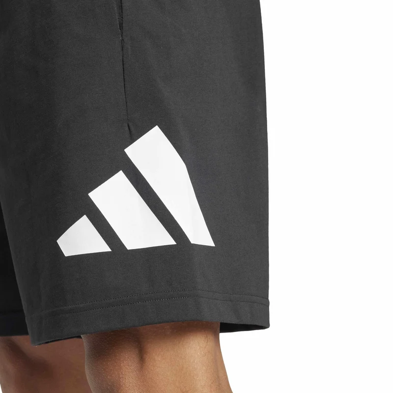 Short Essentials Big Logo Single Jersey Nero