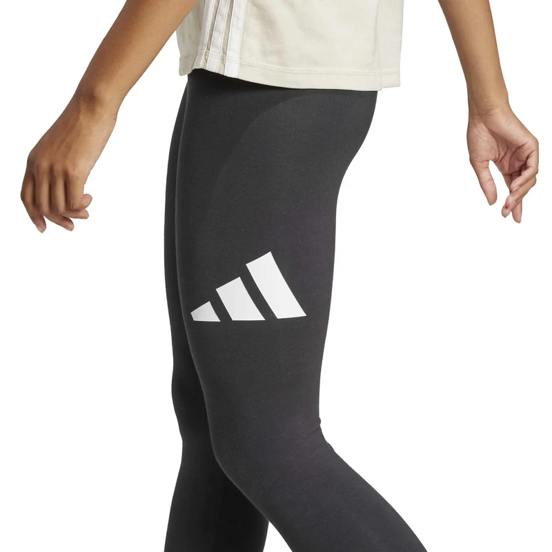 Leggings A Vita Alta In Cotone Elasticizzato