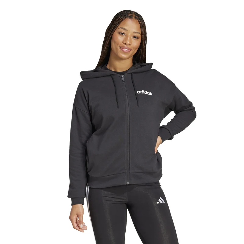 Felpa con cappuccio Essentials Linear Full-Zip