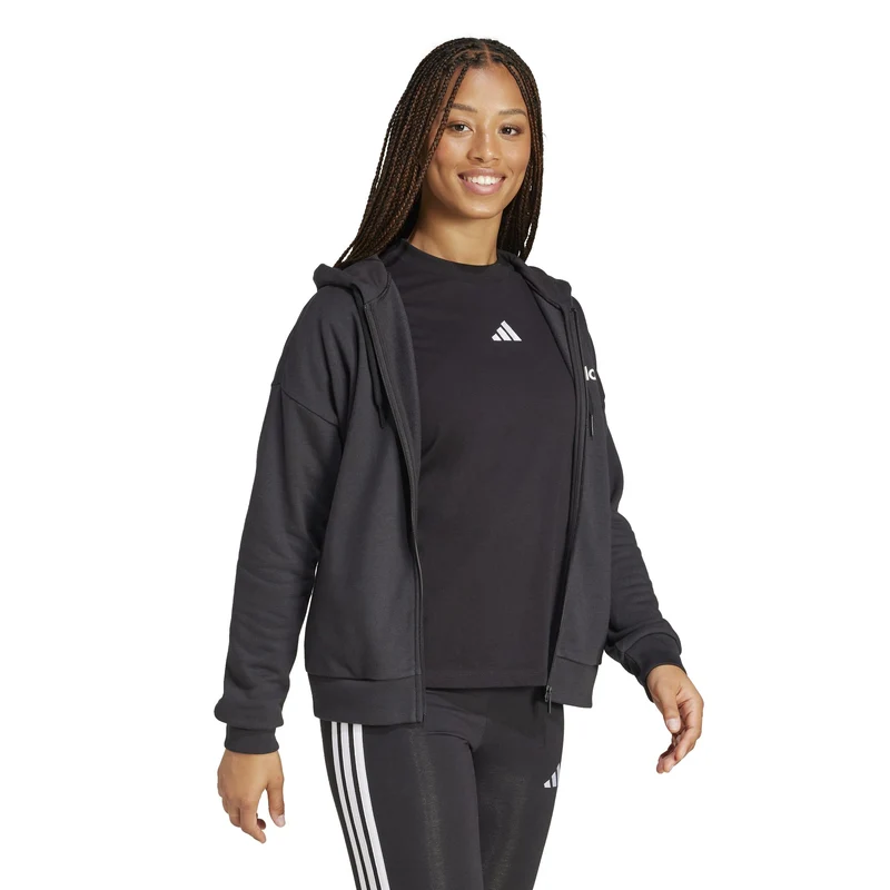 Felpa con cappuccio Essentials Linear Full-Zip