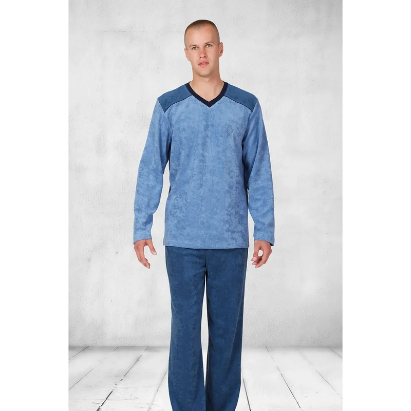 Pyjama homme M-Max confort coton tailles L à XXL modèle 36617