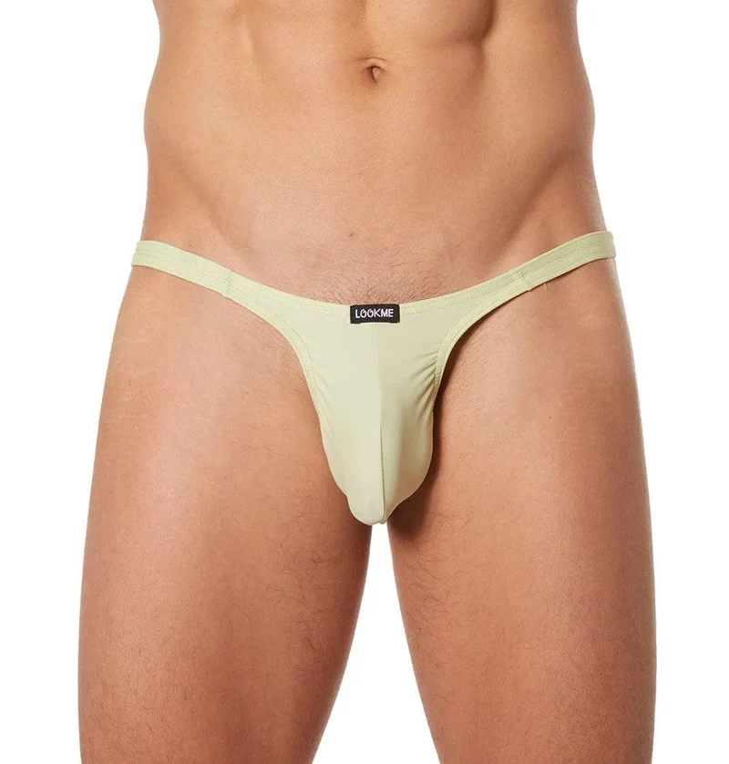 Slip Vert Opaque Lookme Polyamide Doux Confortable Élastique Ajusté Silhouette Sexy Moderne Tendance Respirant Invisible Douceur