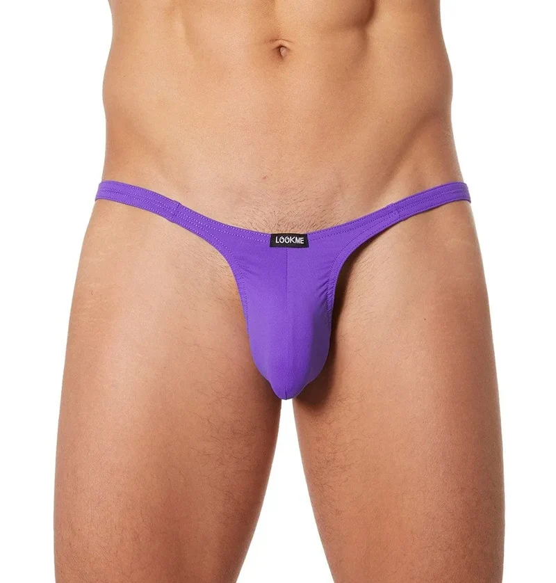 Slip Violet Opaque Lookme Galbe Parfait Confort Douceur Élasticité Maintien Silhouette Discrétion Invisible Polyamide Élasthanne Quotidien Sexy Élégance
