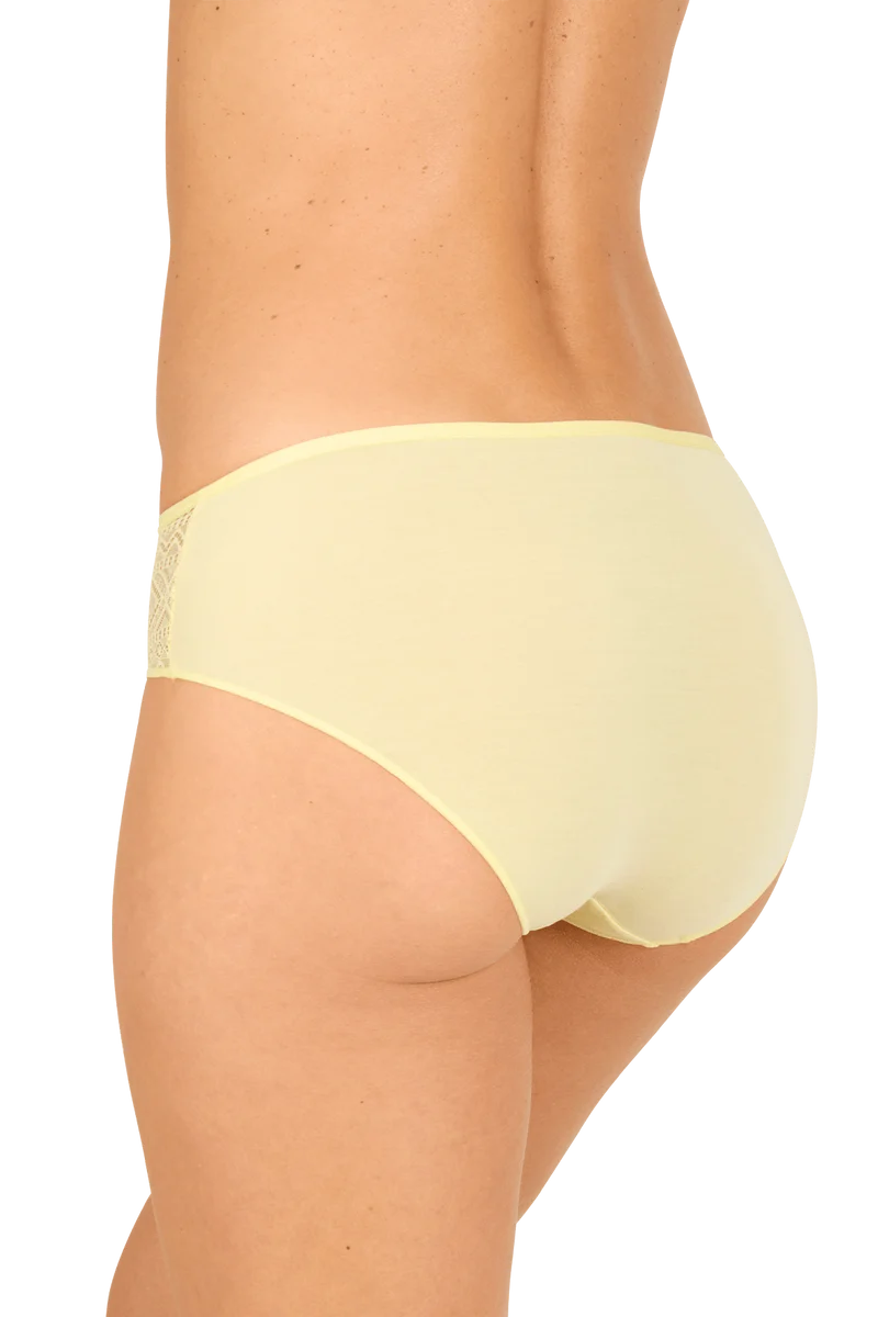 Lot de 3 Slips - Trio Modal - Blanc / nuit étoilée / limoncello
