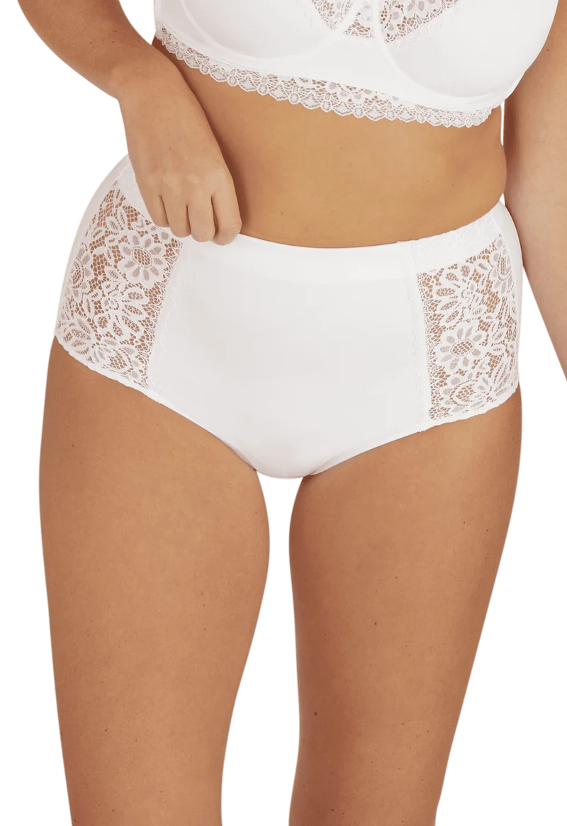 Culotte taille haute Well Allure L'Elégante - Blanc