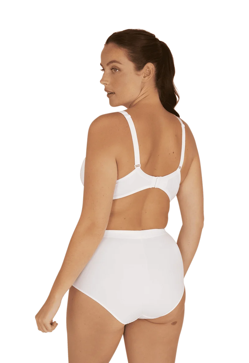 Culotte taille haute Well Allure L'Elégante - Blanc