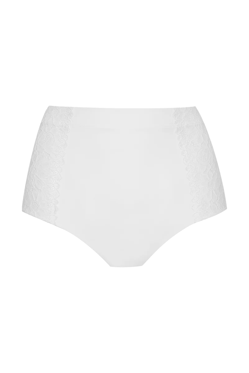 Culotte taille haute Well Allure L'Elégante - Blanc