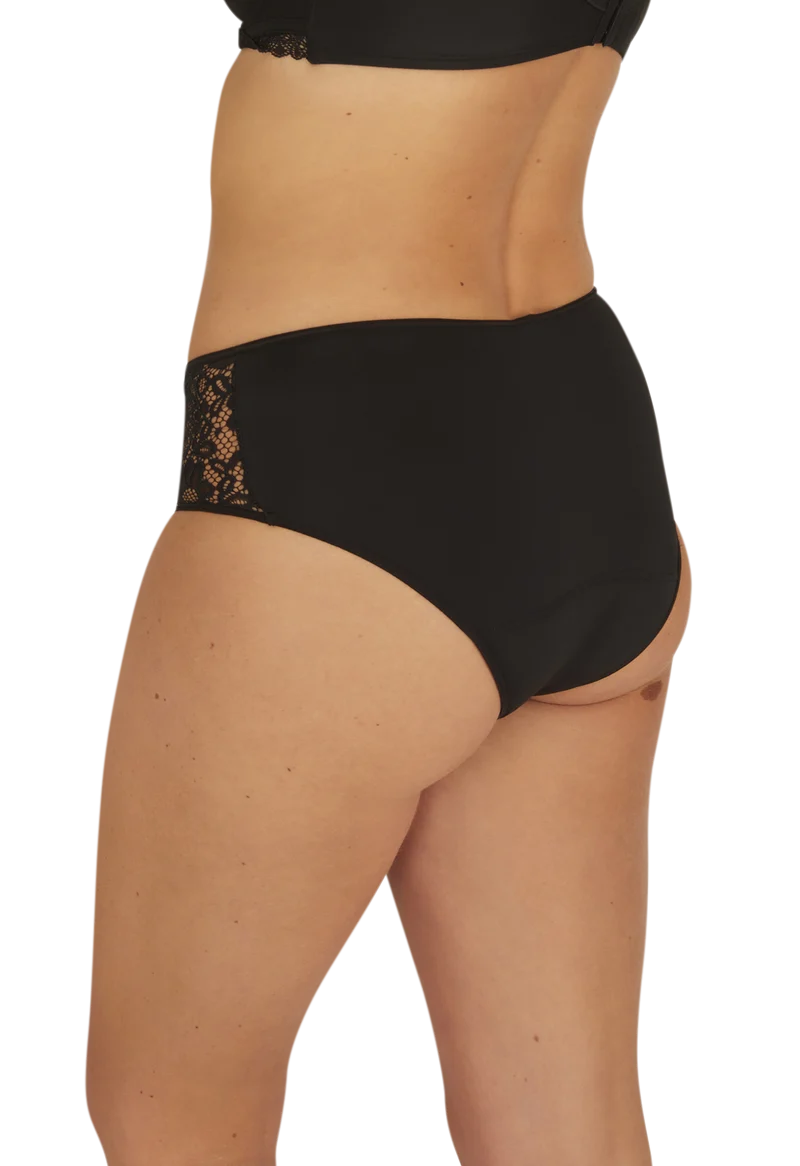 Culotte taille haute Well Allure L'Elégante - Noir