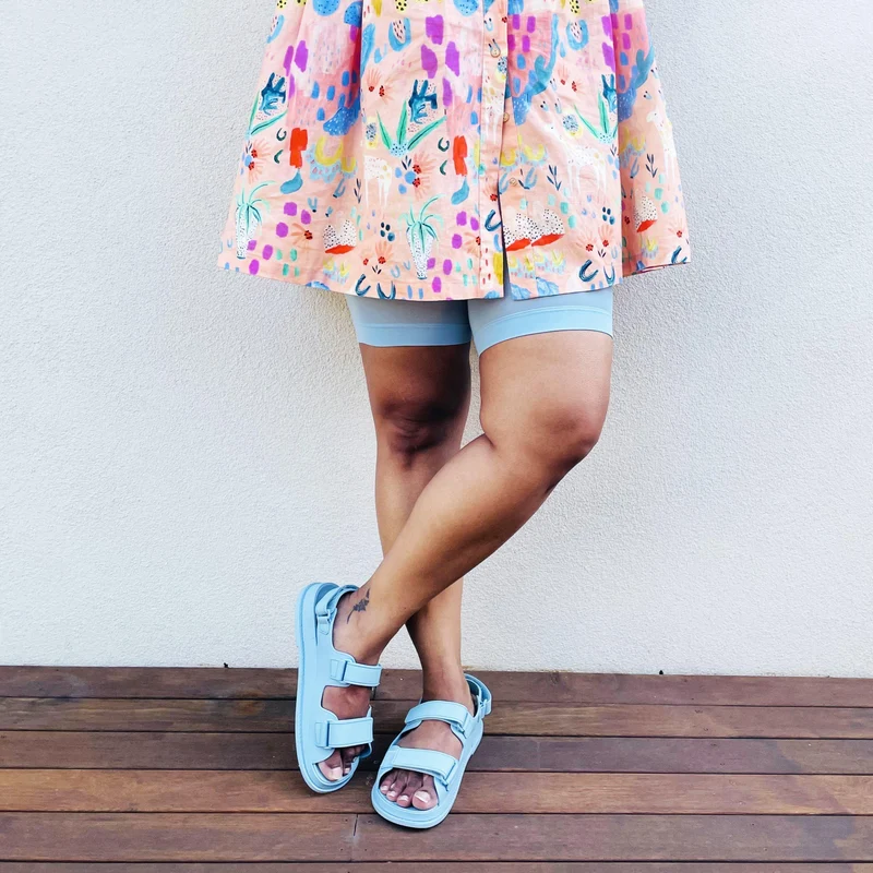 Stay Cool Chub Rub Shorts - Menthe Glacier
