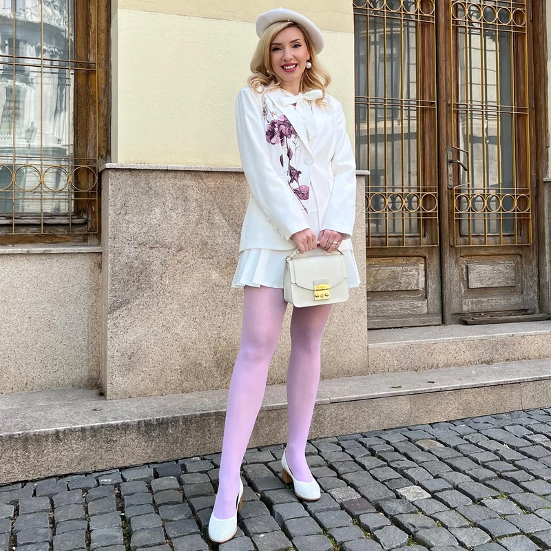 50 Denier Tights - Wisteria