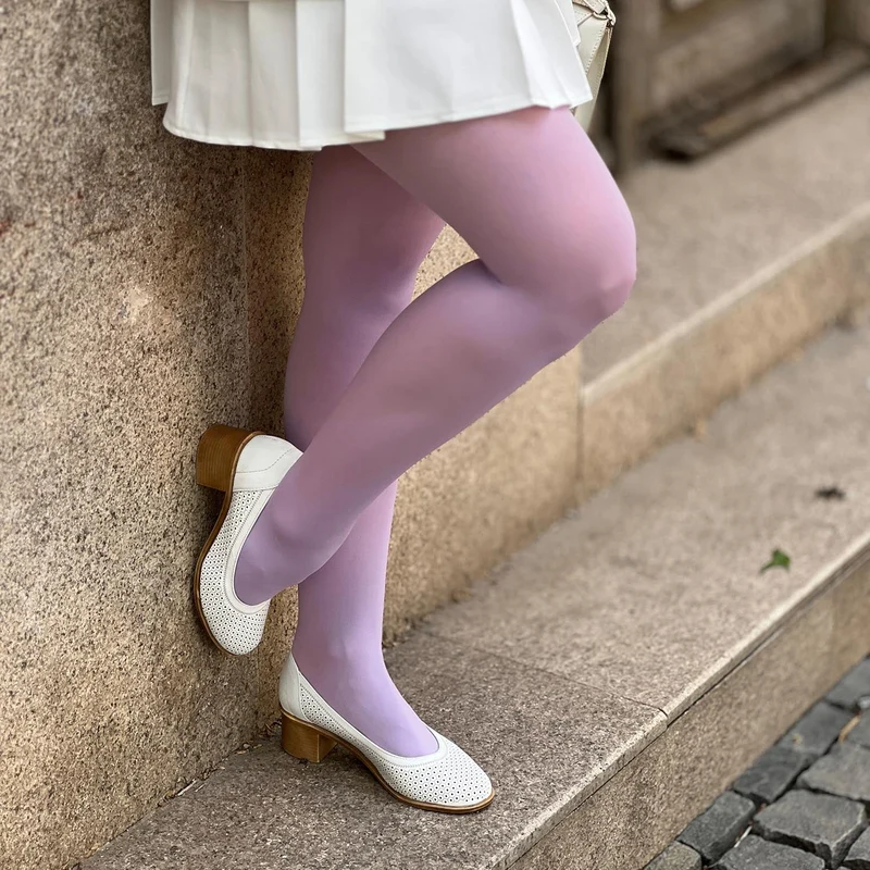 50 Denier Tights - Wisteria