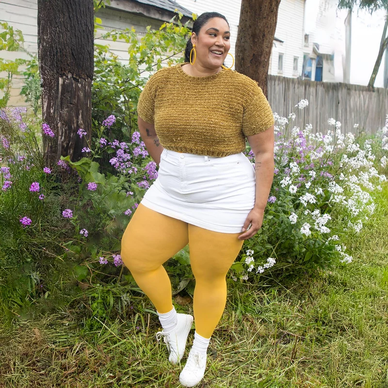 50 Denier Tights - Mimosa