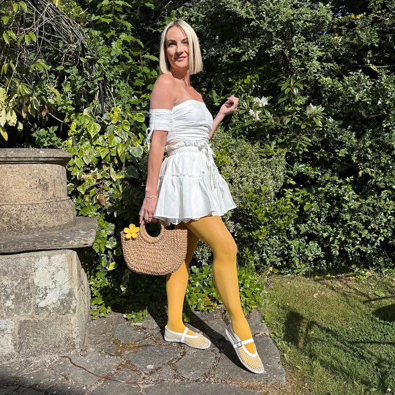 50 Denier Tights - Mimosa