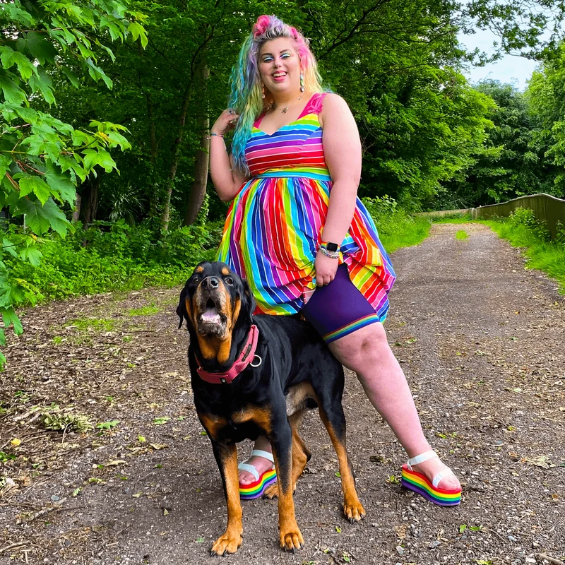 Stay Cool Chub Rub Shorts - Pride - Human Nature