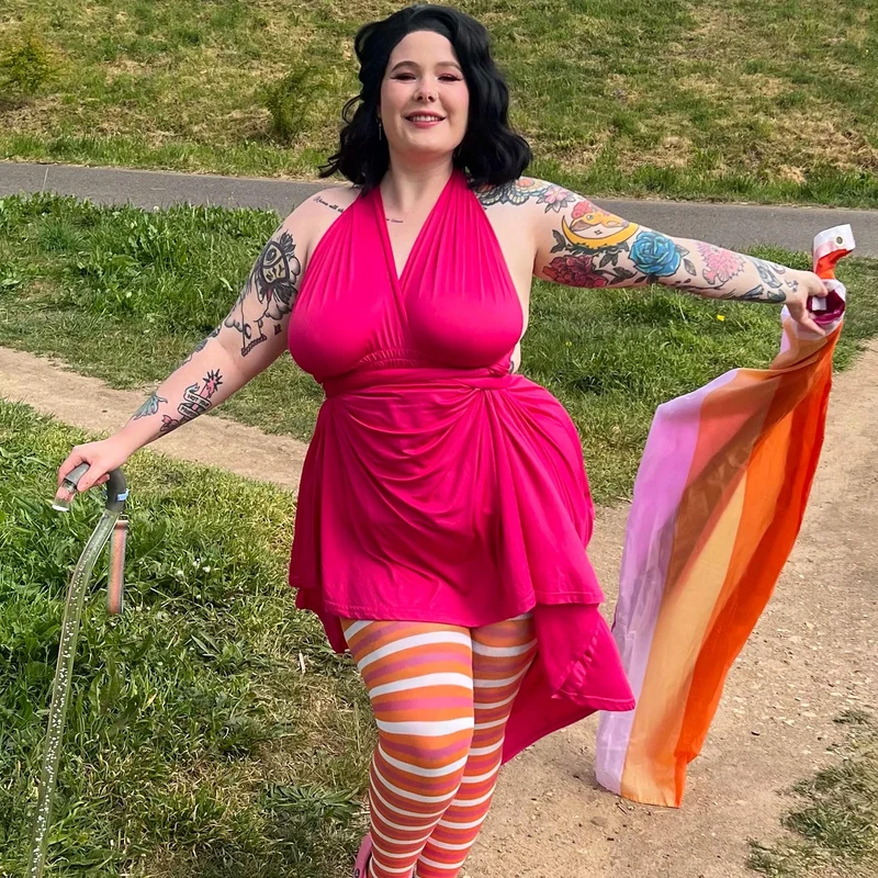 Pride Tights - Ruby