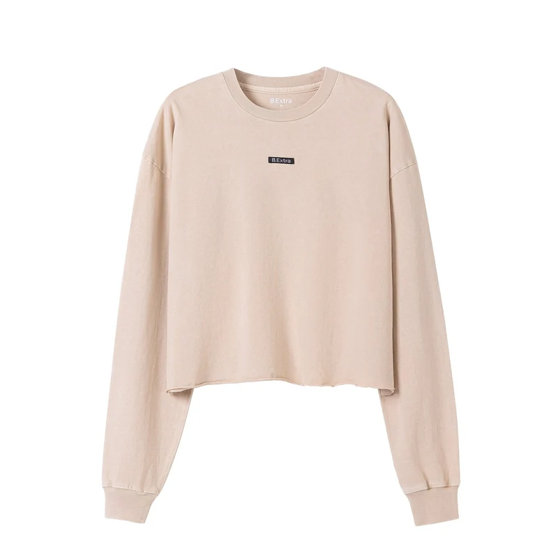 Washed Longsleeve - Sand