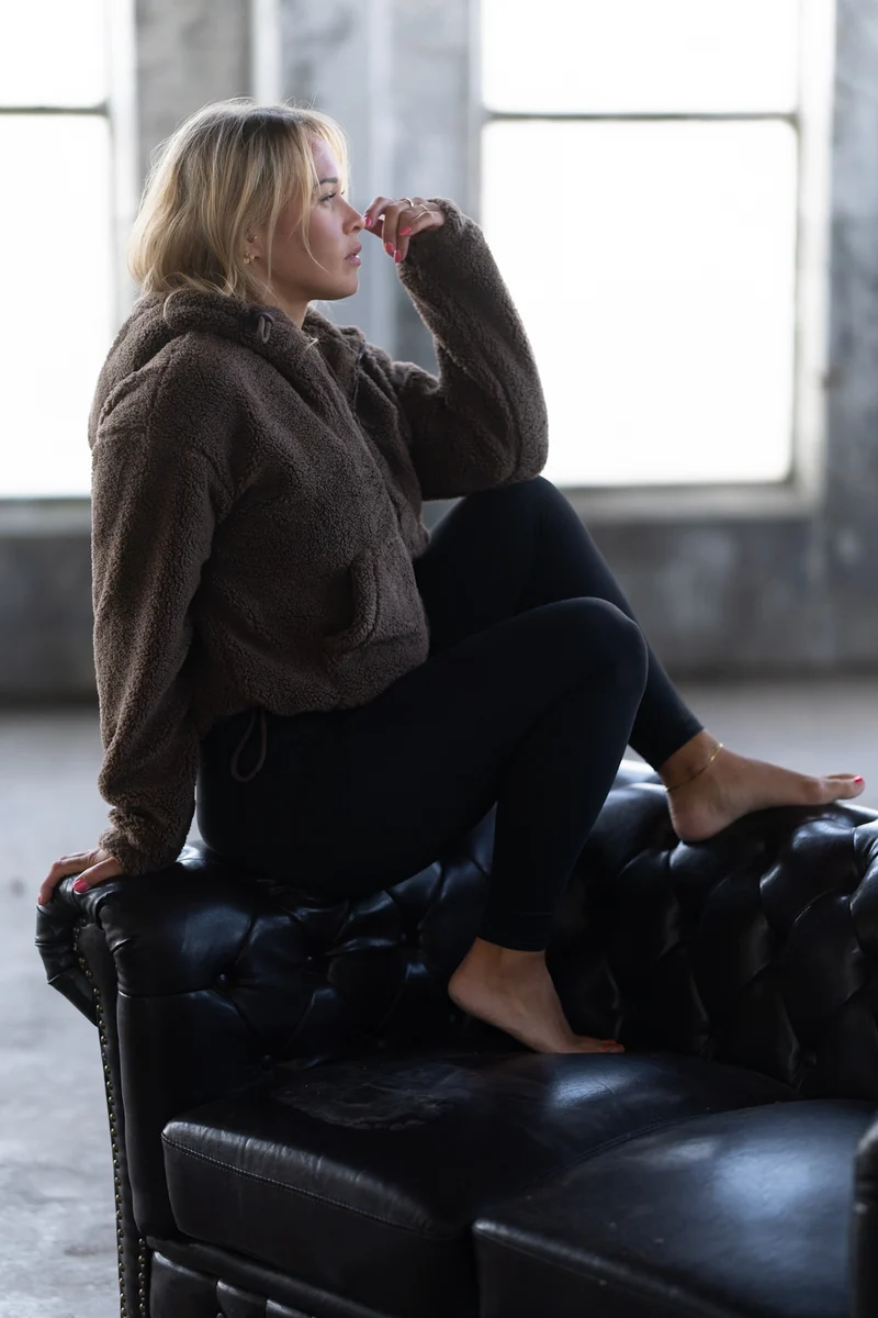 Teddy Jacket - Brown