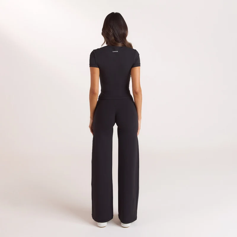 Legging à Jambes Droites ContourSoft™ - Noir