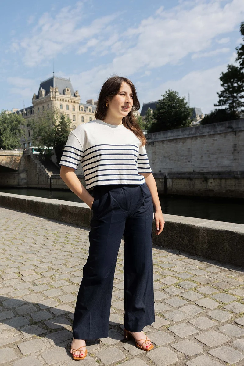 Pantalon Amandine - marine