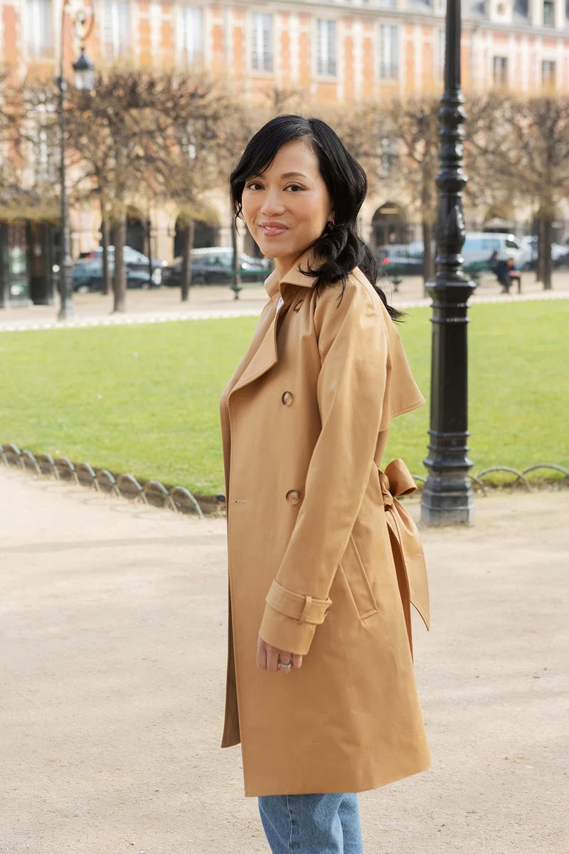 Trench Geri - camel