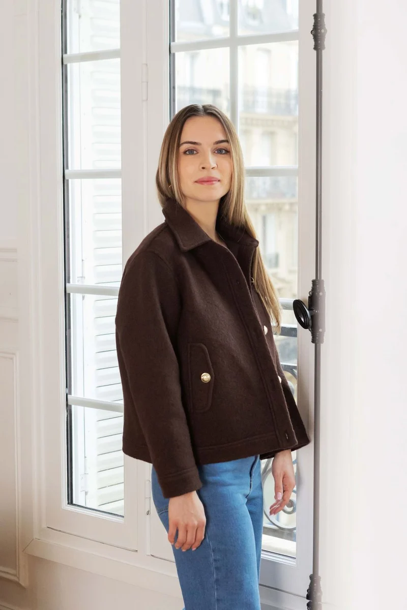 Veste Lana - chocolat