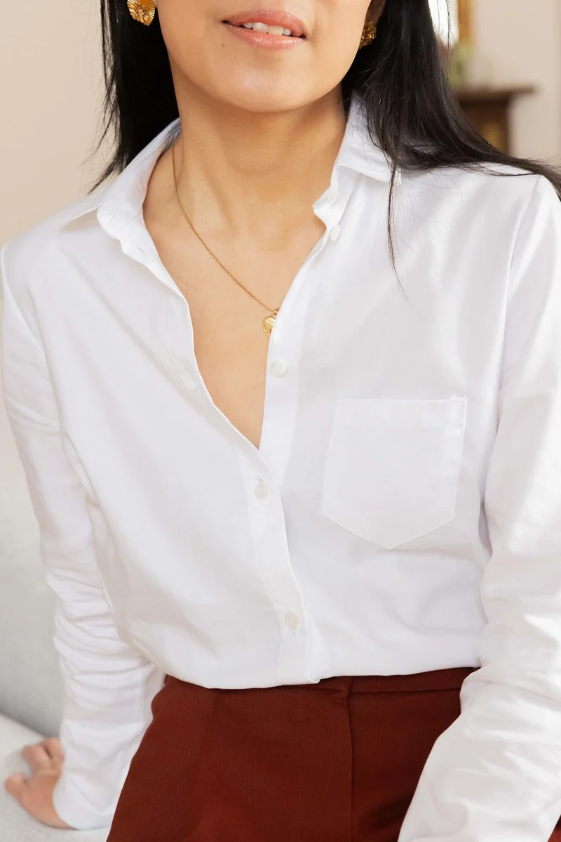Chemise Sarah - blanche