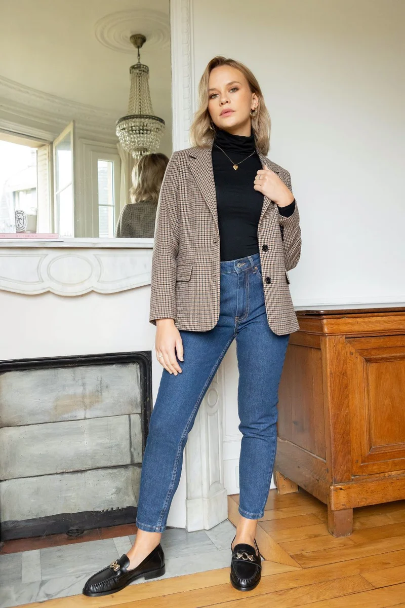 Veste Rosalind - carreaux