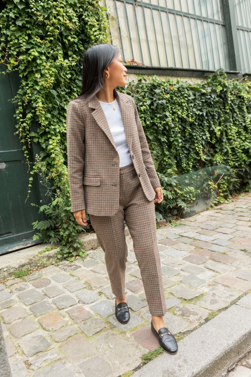 Veste Rosalind - carreaux