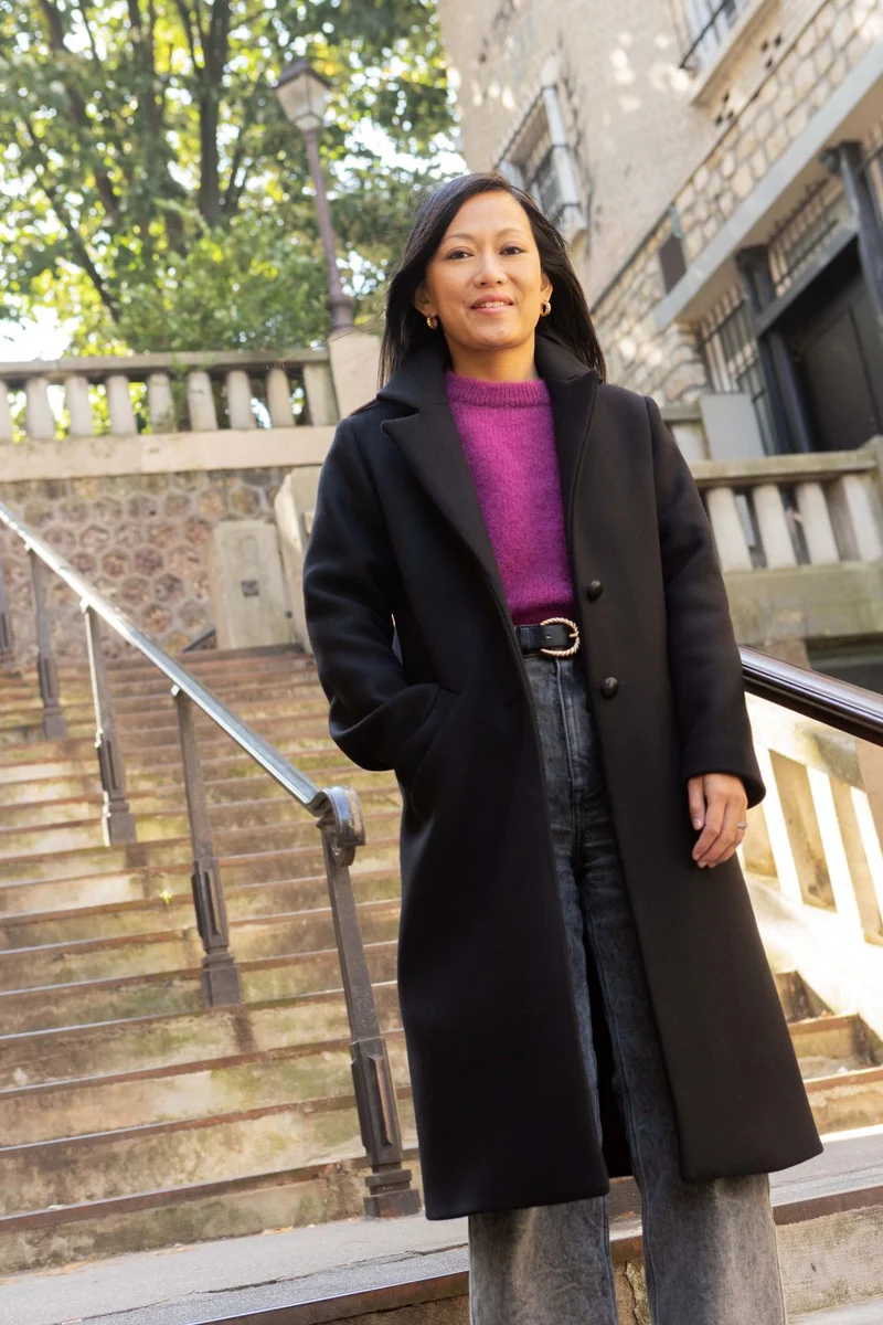 Manteau Françoise - noir