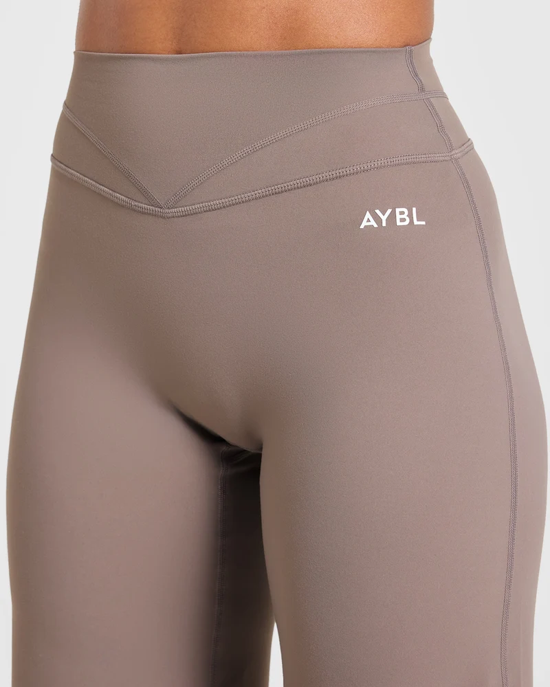 Engage Straight Leg Leggings - Warm Taupe