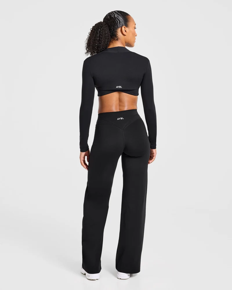 Engage Straight Leg Leggings - Noir