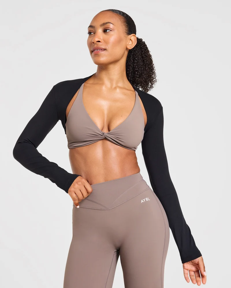 Engage Sports Bra - Warm Taupe
