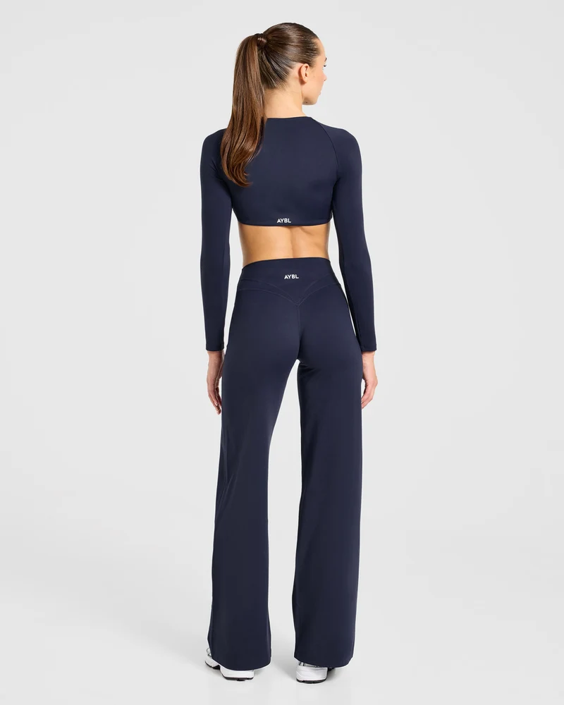 Engage Straight Leg Leggings - Deep Navy