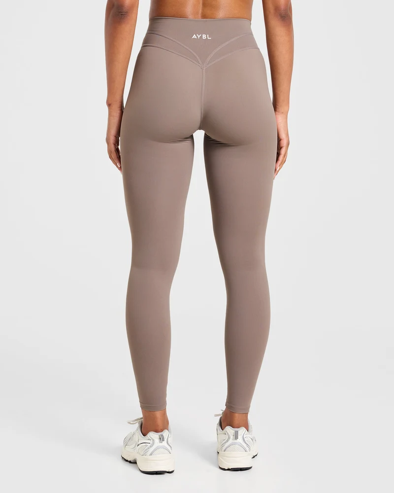 Engage Leggings - Warm Taupe