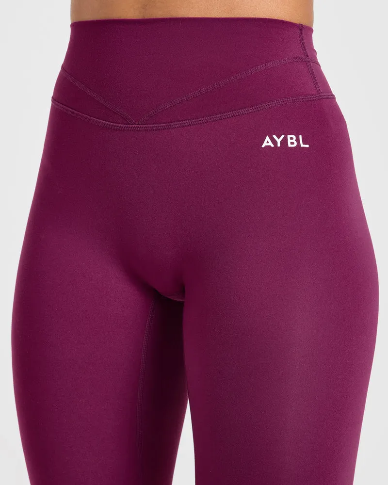 Engage Leggings - Rich Plum