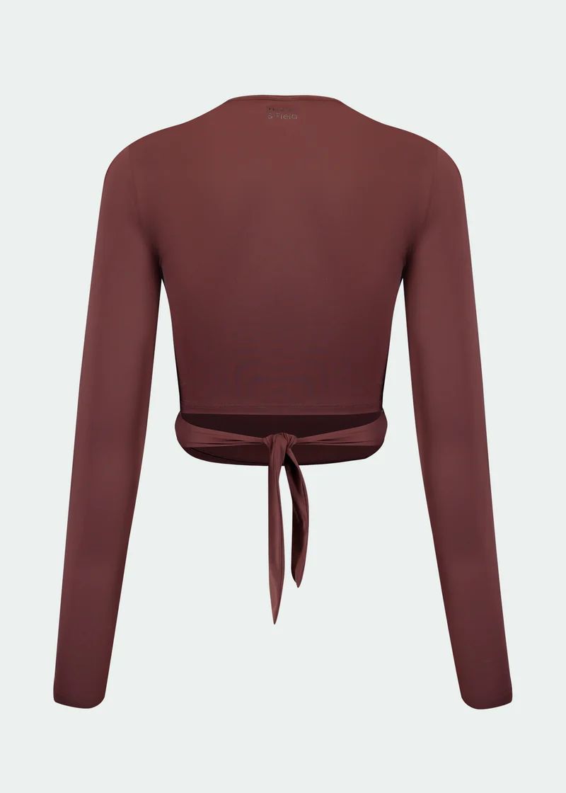 T-shirt Mulher Manga Longa Serene