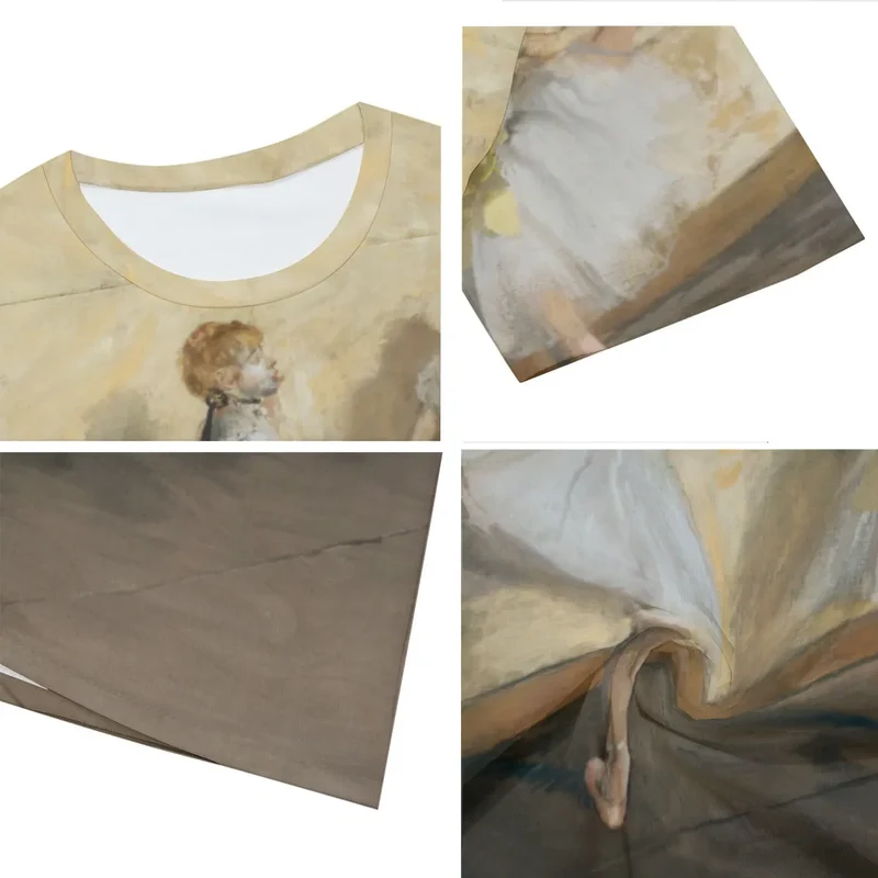 Dancers Practicing at the Barre by Edgar Degas T-Shirt