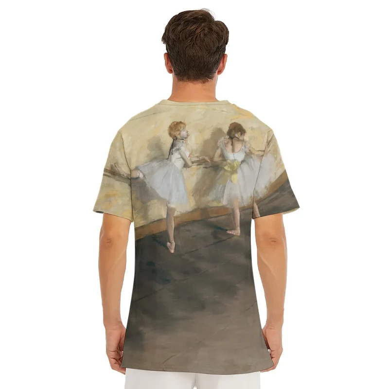 Dancers Practicing at the Barre by Edgar Degas T-Shirt