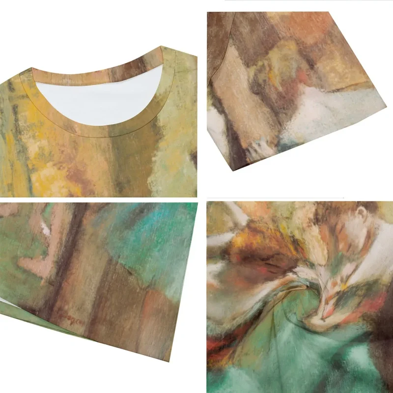 Dancers, Pink and Green by Edgar Degas T-Shirt