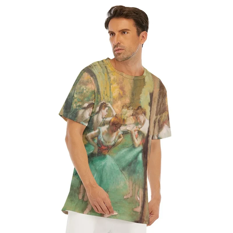 Dancers, Pink and Green by Edgar Degas T-Shirt