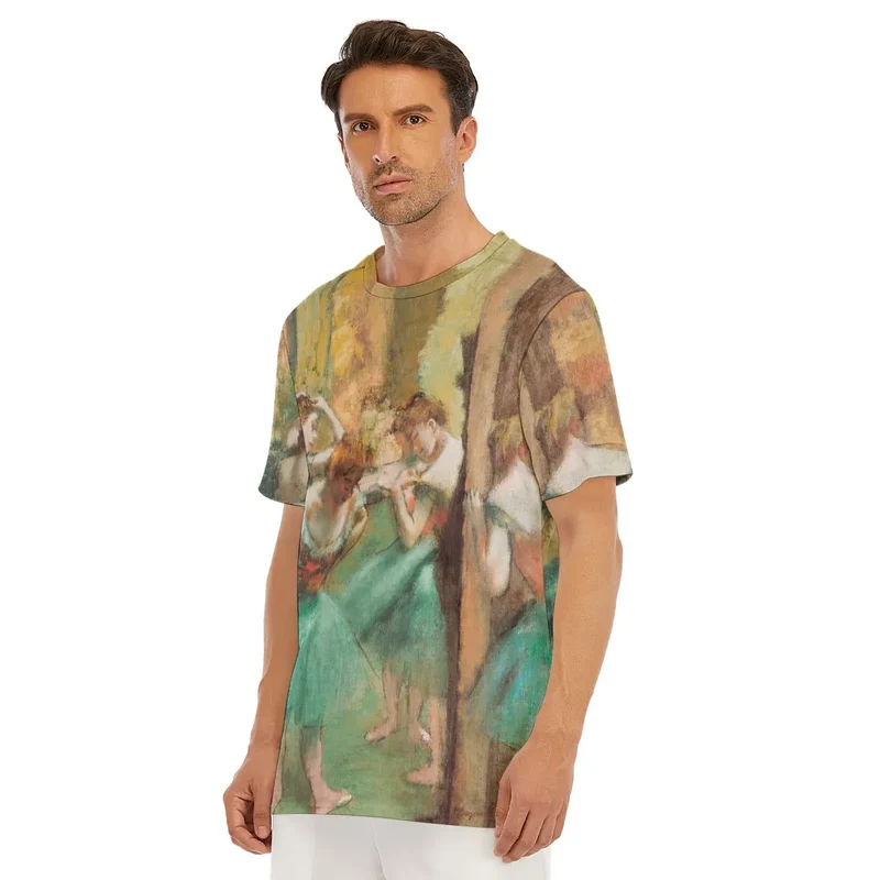Dancers, Pink and Green by Edgar Degas T-Shirt