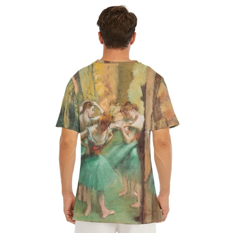 Dancers, Pink and Green by Edgar Degas T-Shirt