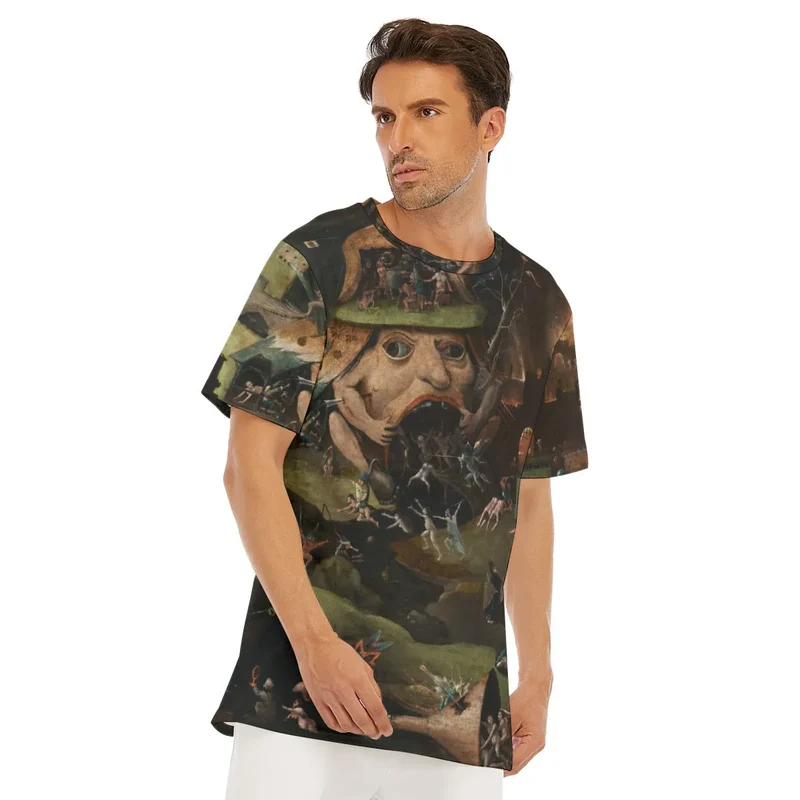 Christ Breaking Down the Gates of Hell by Hieronymus Bosch T-Shirt