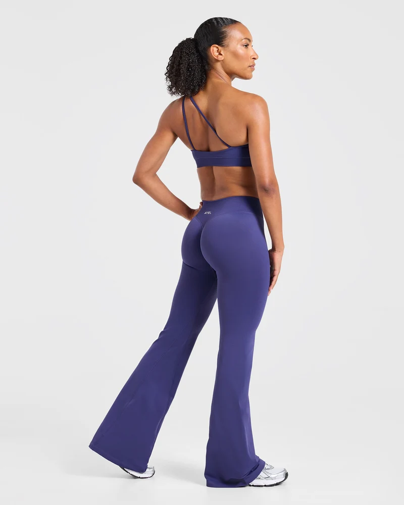 Enhance Seamless Flared Leggings - Storm Bleu