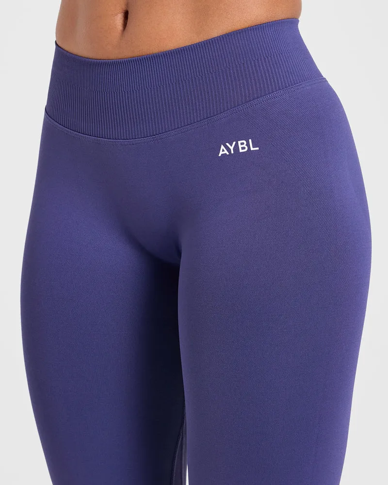 Enhance Seamless Flared Leggings - Storm Bleu