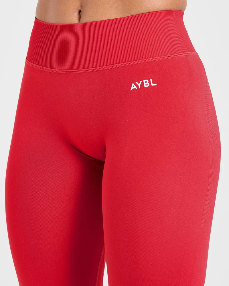 Adapt Seamless Flared Leggings - Salsa Rouge