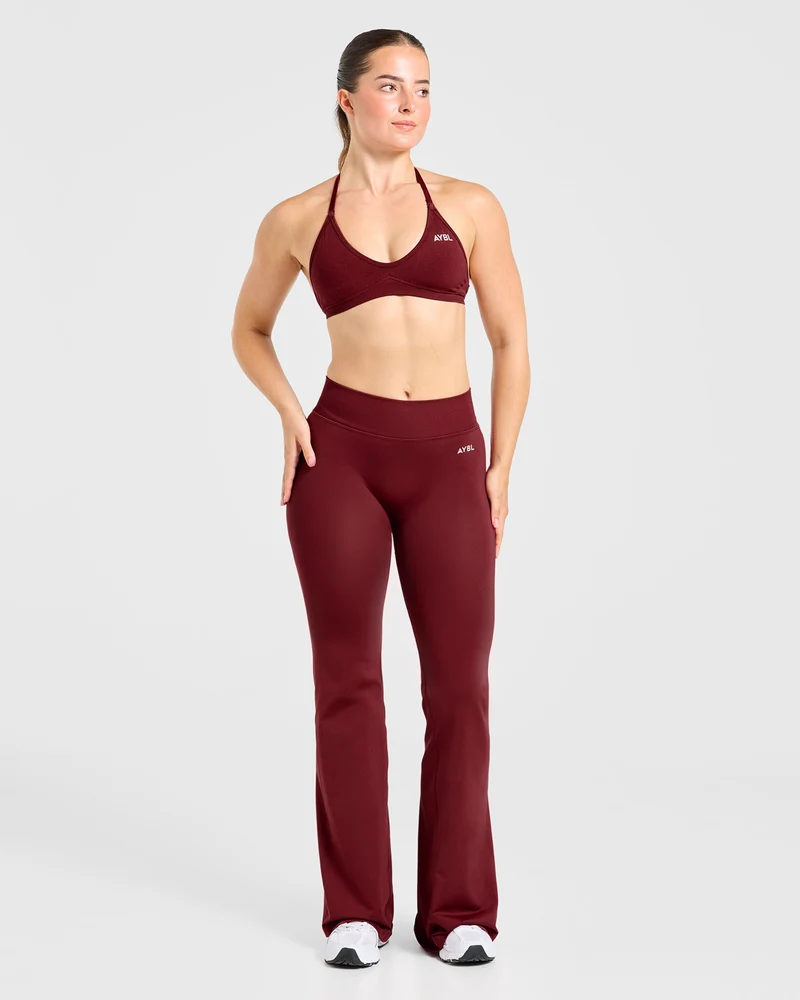 Adapt Seamless Flared Leggings - Autumn Rouge