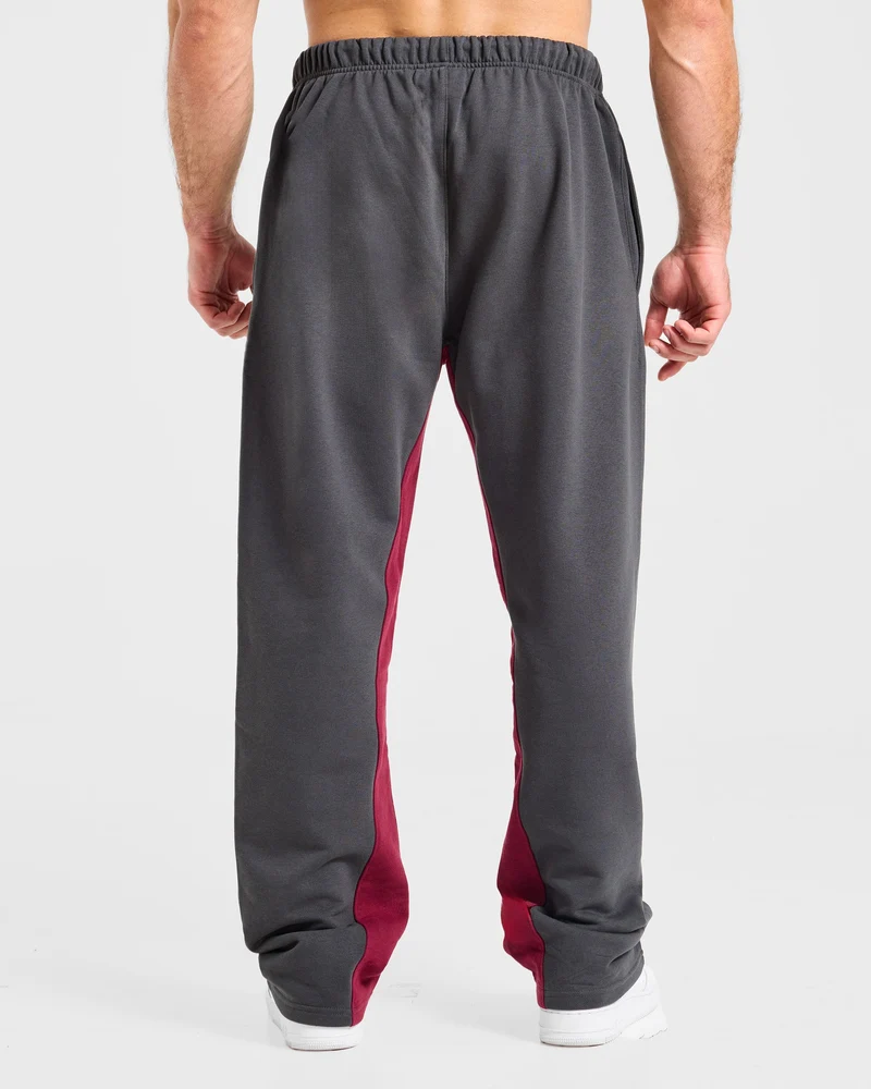 Wesley Vissers x Oversized Straight Leg Joggers - Charcoal
