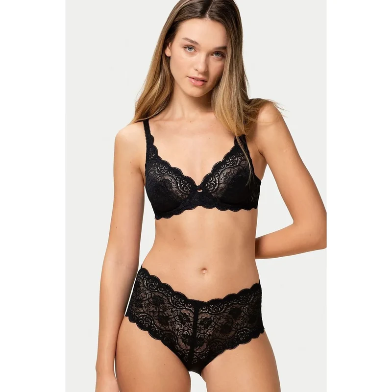 Culottes taille haute dentelle florale élégante Amourette 300 Maxi Triumph